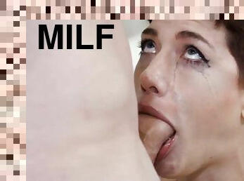 fellation, ejaculation-sur-le-corps, milf, fellation-profonde, point-de-vue, sur-le-visage, ejaculation