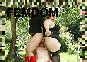 Fat Sluts Marta and Jitka in Threesome Femdom - Plumperd