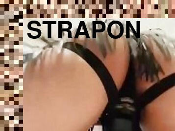 strapon, analano, veliki-kurac, igračke, bdsm, crno, rob, kurva-slut, ljubavnice, guzica