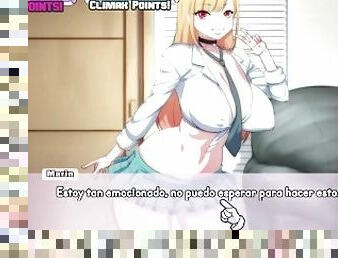 traseiros, teta-grande, babes, anime, hentai, mamas, rabo, campainha, áspero