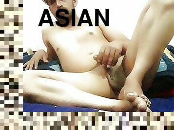 asiatique, masturbation, fellation, gay, joufflue, trio, webcam, percé, lutte, dure