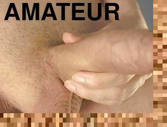 Masturbating Phimosis Cock