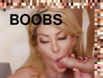 Big Boobs Dutch Stripper Sucks Squirts Anal Reamed And Dped