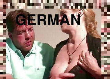 German huge tit milf seduce to fuck by stepson