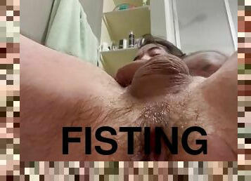 fisting, masturbation, amateur, anal, énorme-bite, ados, jouet, doigtage, point-de-vue, fétiche