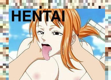 arsch, anime, hentai, kuh-mädchen