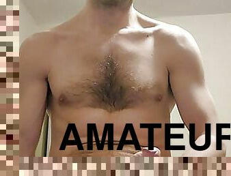 poilue, masturbation, maigre, amateur, ejaculation-sur-le-corps, énorme-bite, gay, secousses, ejaculation, webcam