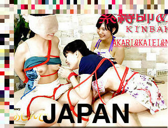 Ms.Akari,Ms.Kaori and Ms.Natsumi - Fetish Japanese Movies - Lesshin