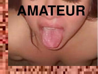 amatör, avsugning, cumshot, milf, latinska, bbw, ansiktssprut, sprut, mexikansk, brunett