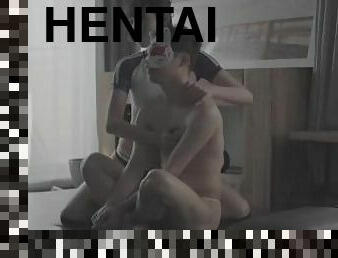 groß-titten, dilettant, japanier, massage, hentai