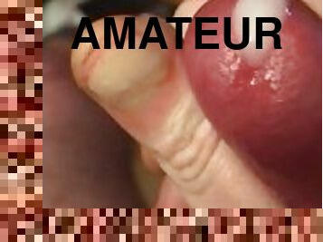 masturbation, amatör, cumshot, gay, avrunkning, pov, sprut, fångad, ensam, kuk