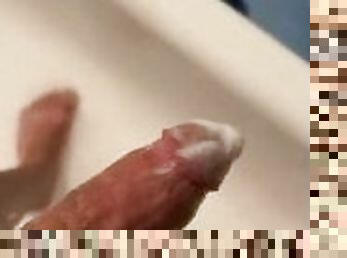 baignade, masturbation, public, amateur, énorme-bite, ados, solo, bite