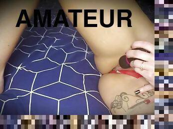 masturbación, coño-pussy, amateur, babes, madurita-caliente, juguete, francés, regordeta-chubby, con-los-dedos, bragas