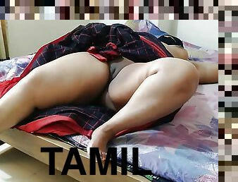 Tamil Real Granny ko bistar par tapa tap choda aur unki pod fat diya - Indian Hot old woman wearing saree without blouse