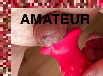 asiatique, clito, masturbation, amateur, ejaculation-sur-le-corps, jouet, gay, joufflue, ejaculation, solo