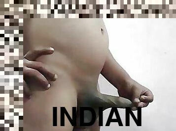 Indian boy masturbating hard