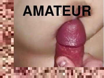 storatuttar, masturbation, amatör, cumshot, hemmagjord, par, juckande, sprut, kåt, naturlig