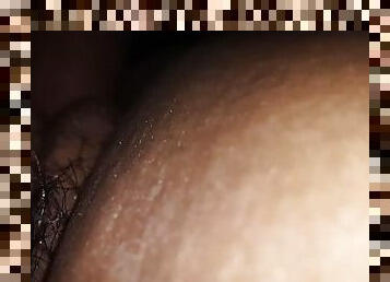 pov primer plano gordita morena