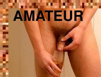 masturbation, pisser, amateur, ejaculation-sur-le-corps, gay, secousses, jeune-18, fétiche, solo, minet