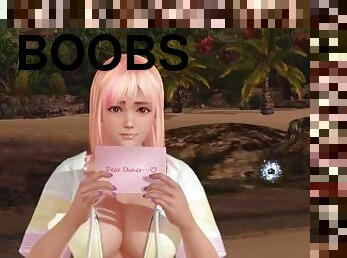 Dead or Alive Xtreme Venus Vacation Honoka Valentine's Day Pose Cards Fanservice Appreciation