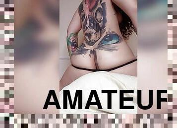 culo, tetas-grandes, orgasmo, coño-pussy, squirting, amateur, juguete, casero, follando-fucking, con-piercings