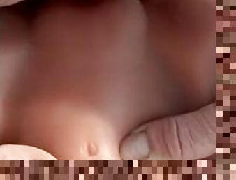 énorme, masturbation, amateur, ejaculation-sur-le-corps, solo