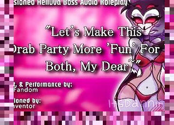 ?R18 Helluva Boss Audio RP?Fem! Stolas Fuck Her Royal Advisor (OC/Male! Listener)~?F4M??COMMISSION?