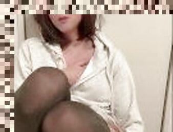 Japanese Crossdresser  Femboy  anal play