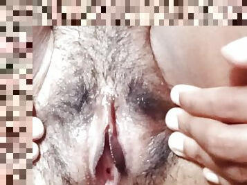 آسيوية, شعر, استمناء, هزة-الجماع, كس-pussy, امرأة, هواة, ناضجة, في-البيت, هندي