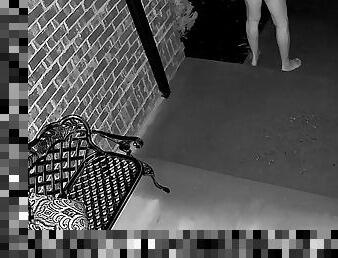 Caught by Front Door Camera 