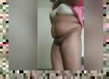 traseiros, teta-grande, amador, massagem, indiano, bbw, quarto, sozinho