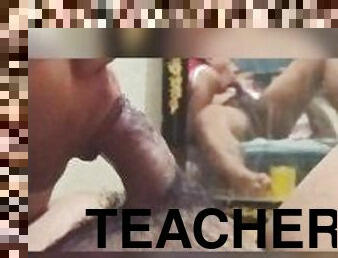 asia, pelajar, guru, amatir, blowjob-seks-dengan-mengisap-penis, deepthroat-penis-masuk-ke-tenggorokan, pasangan, menelan, akademi, sperma