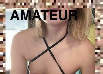 masturbacija, amaterski, kućni-uredak, plavuše, 18yo, slatko, sami, veseli