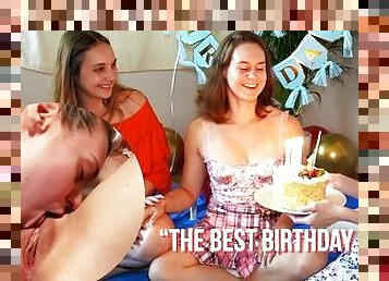 Ersties - Anca Celebrates Her Birthday With a Hot Threesome