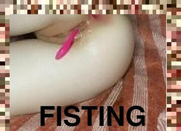 fisting, vieux, amateur, anal, jeune-18, serrée, plus-agée, fétiche, solo, vieux-jeune