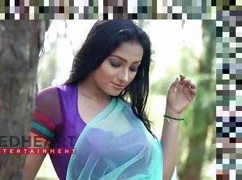 Aranye saree shreemoyee  sky color saree