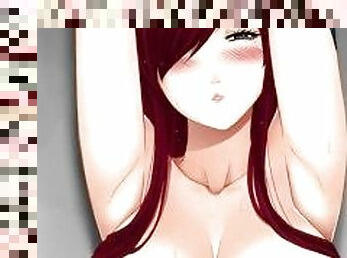 Fairy Tail Hentai – Erza a putinha gostosa sendo fudida em portugues