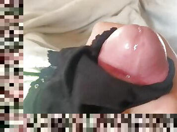 masturbation, amateur, ejaculation-sur-le-corps, énorme-bite, gay, branlette, massage, secousses, culotte, jeune-18