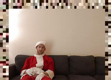 Santa Has a Huge Cock Christmas Gift POV