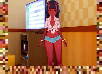 Meru the Succubus missionary : 3D Hentai
