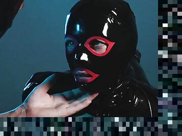 mamelons, jouet, allemand, bdsm, esclave, européenne, euro, latex, bondage, humiliation