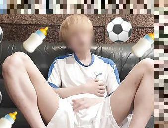 Young boys from at Soccer Uniforms,Cum at masturbation.
