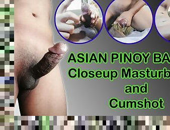 Asian Pinoy Masturbate Until Cum. Feels too Much Horny While Watching Porn