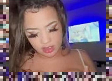 Latina Big Tit Slut Fucking BBC With Her 34DD Tits