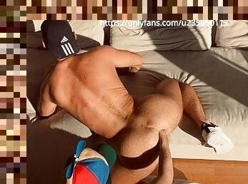 ATHLETIC BUBBLE BUTT EASTERN SLUT GETS FISTED BY GERMAN MASTER (PART 1)