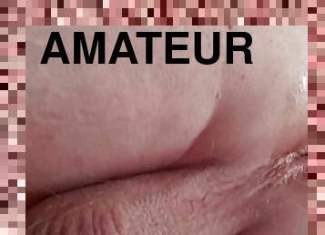 chatte-pussy, amateur, gay, joufflue, salope, point-de-vue, gode, solo, gros-plan, trou-du-cul