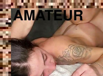 cul, papa, vieux, chatte-pussy, amateur, maison, ejaculation-interne, ejaculation, fille, plus-agée