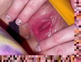 Wife Showing Off Hole