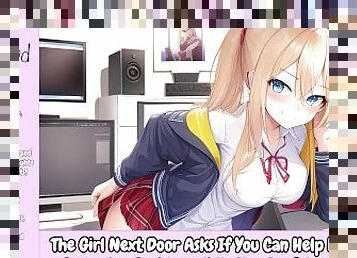 Girl Next Door Asks You To Fix Her Computer While Her Boyfriend Is Away [Erotic Audio Only]