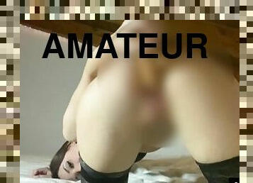 masturbation, orgasme, amateur, ados, jouet, pieds, bas, gode, fétiche, solo